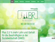 Tablet Screenshot of br-lebenshilfe.at